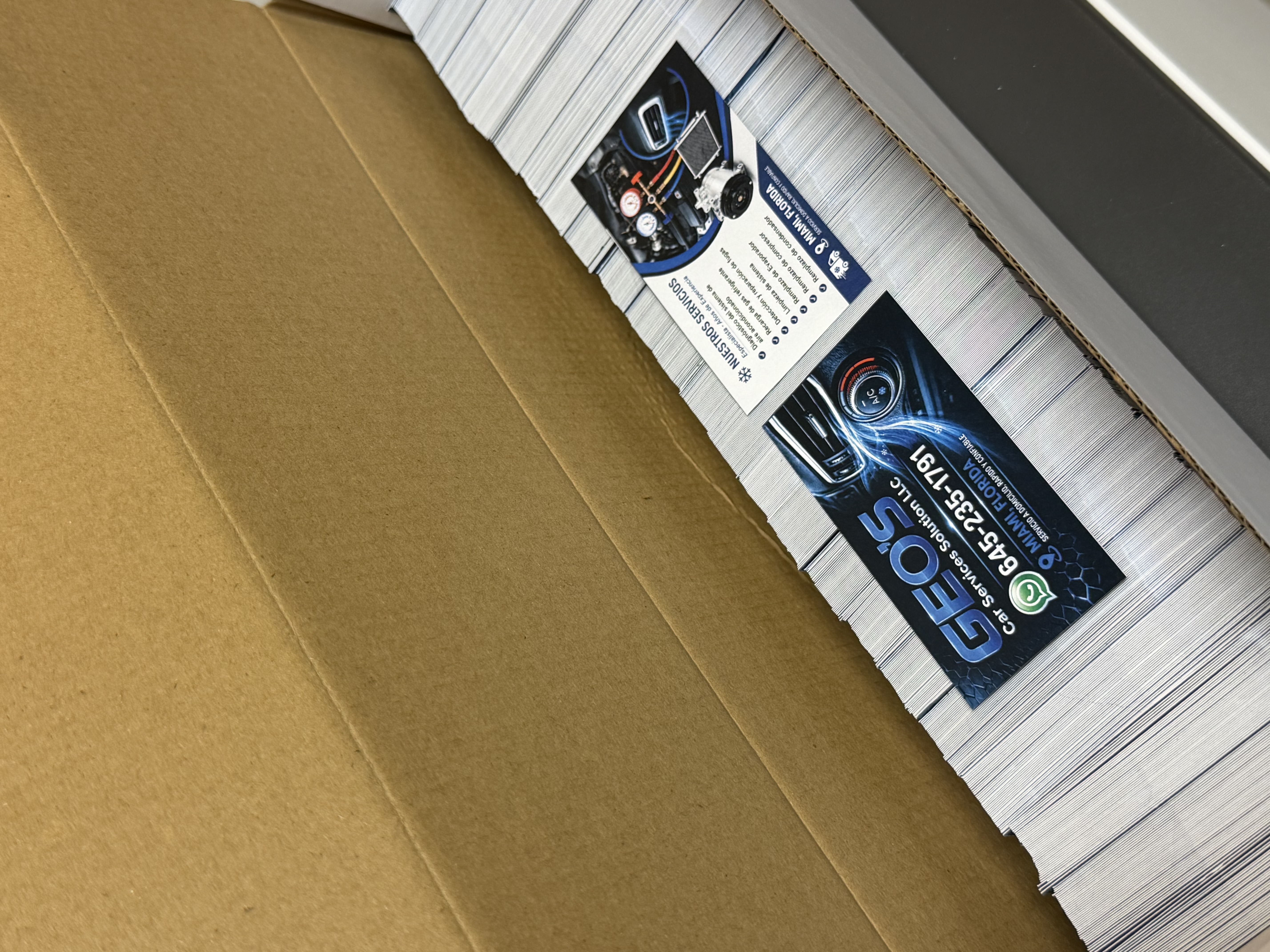 Tarjetas de Negocios ~ GEO’S Car Services Solution
